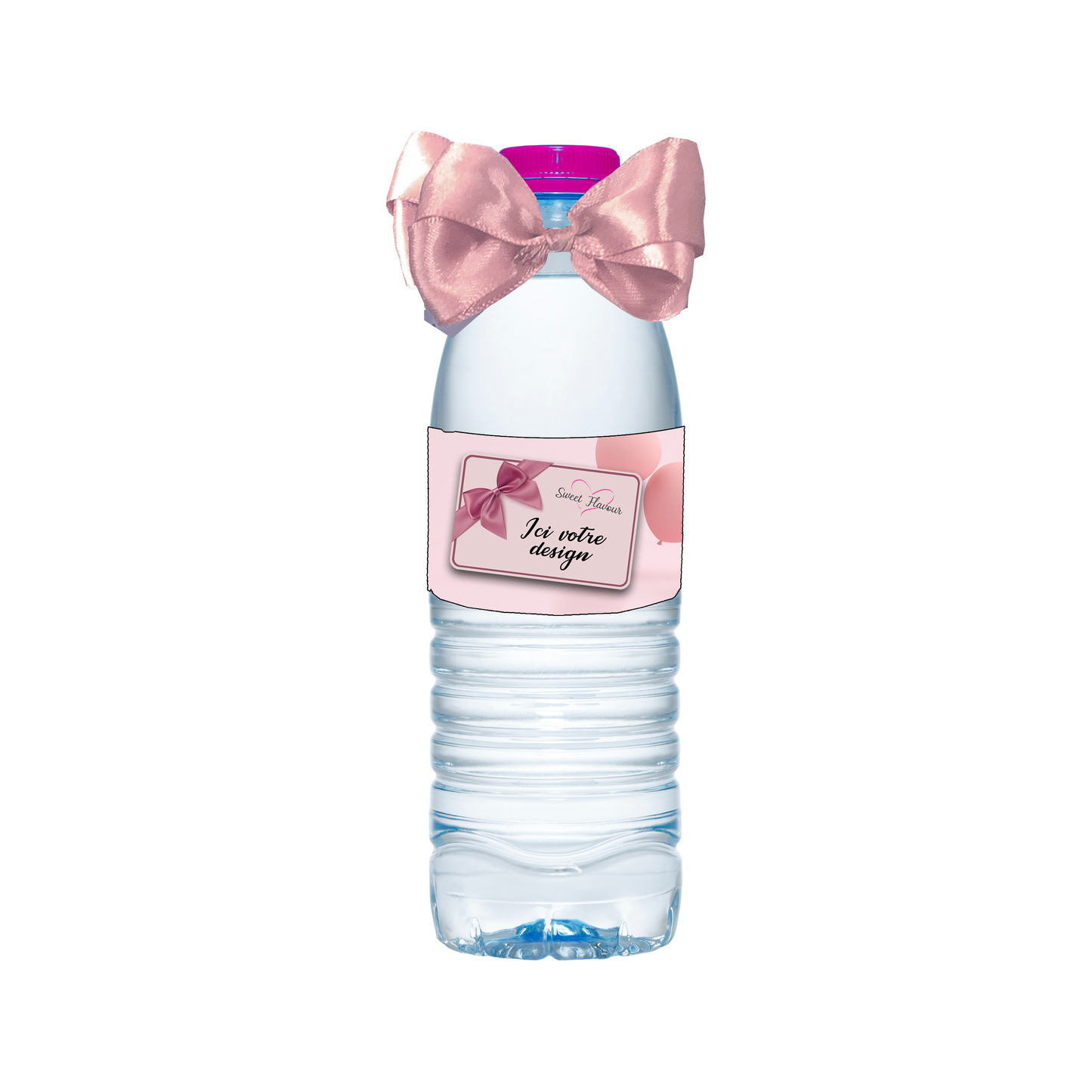 Etiquettes bouteilles personnalisable type "LITTLE BOTTLE" (Lot de 10)